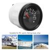 Boat 52mm DC Pointer Voltmeter with Colorful for Fishing and Marine Vessels Black Voltmeter, 9-32V Backlight, RVs, Yachts, Boats, (Black Plate, Cover)