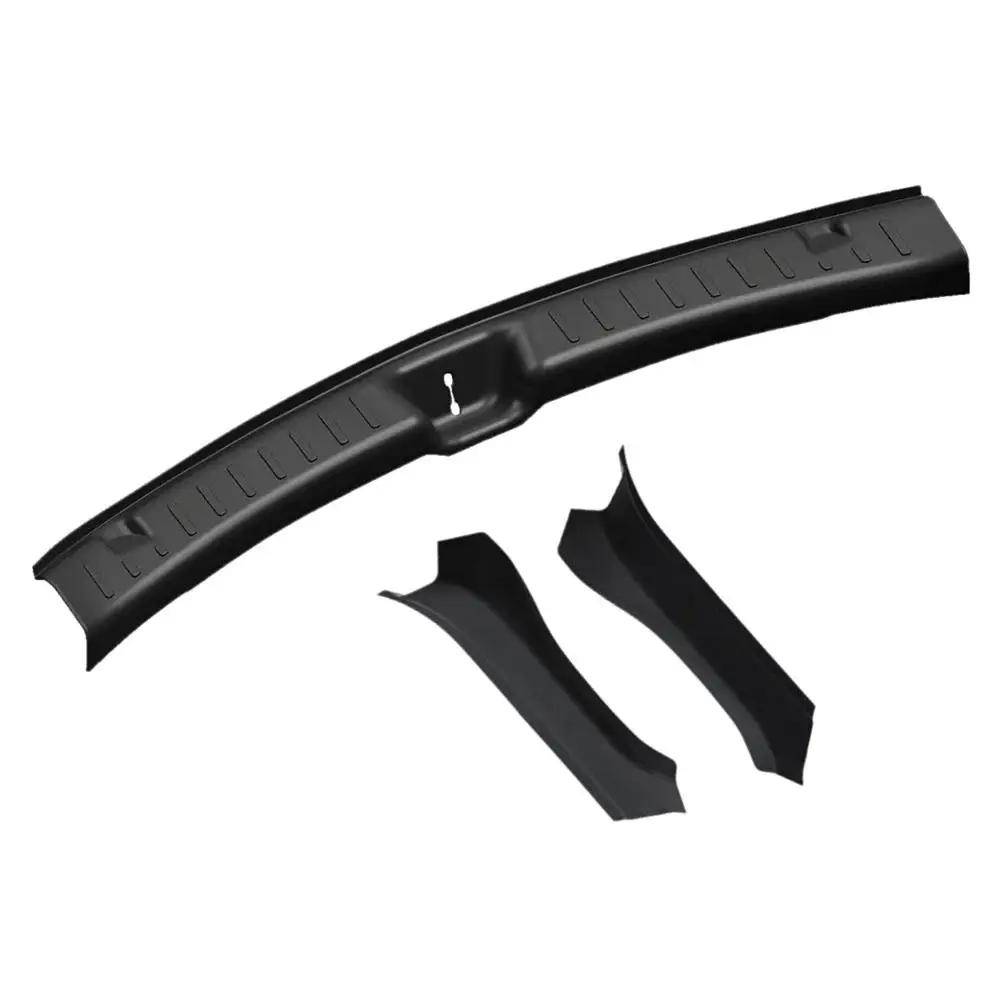 Für Tesla Model Y Juniper 2025 Kofferraumschwellenleiste Anti TPE Hinten Zubehör Kratzschutz Schwellermatten Fracht Innenraumschutz G W1O7