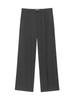 G Gentle Wide Leg Pinstripe Pants (Gray)