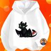 2026 How To Train Your Dragon Cartoon Print  Hoodie Autumn Winter Fashion Kids Student Hot Sale