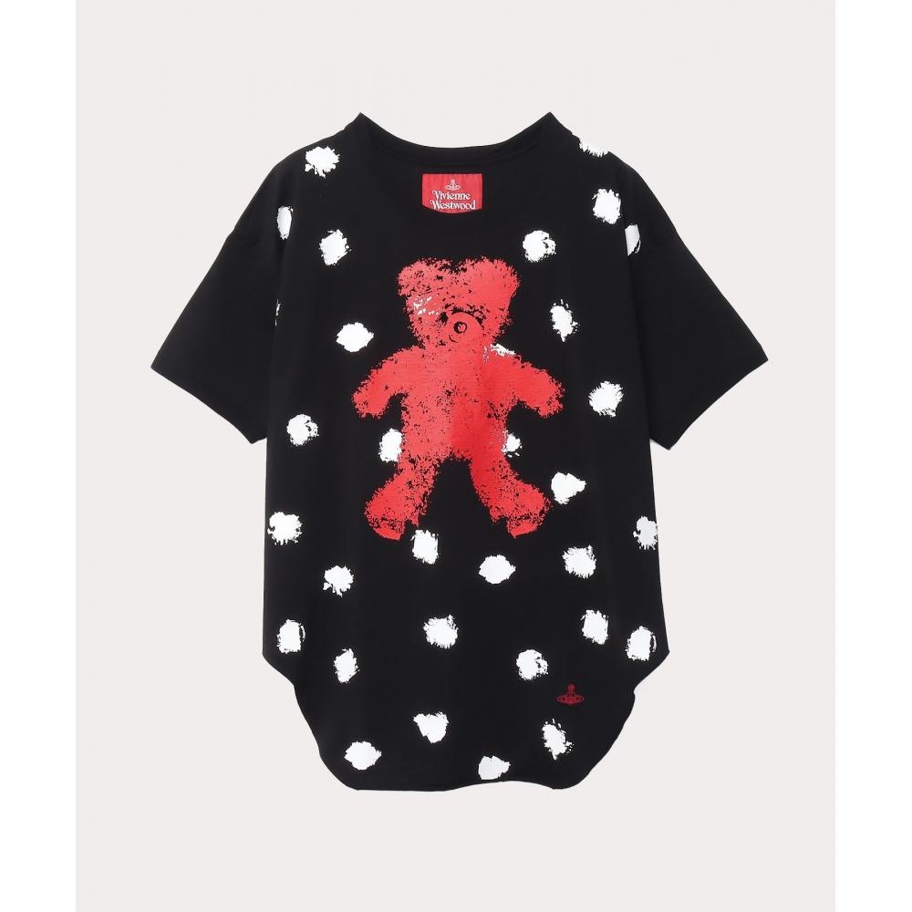 

ФУТБОЛКА С КРУГЛЫМ ПОДОМОМ Vivienne Westwood, Япония, 1612342009, ЧЕРНАЯ 00