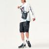 Fila Fusion Streetwear Logo Japanese Style Casual National Trend Color Transfer Print Loose Knit Long Sleeve T-Shirt Unisex Tops White T11U136201F-WT
