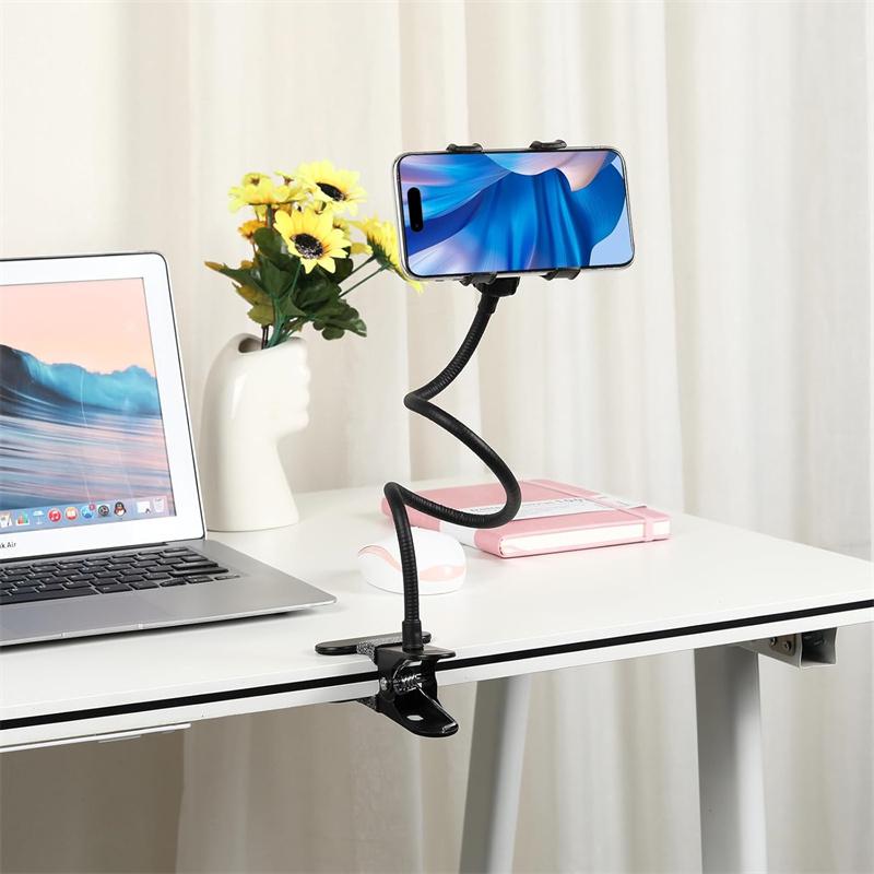 360 Clip Handyhalter Ständer Tragbar Flexibel Fauler Bett Schreibtisch Halterung Schreibtischhalterung Basis Für iPhone Samsung Xiaomi