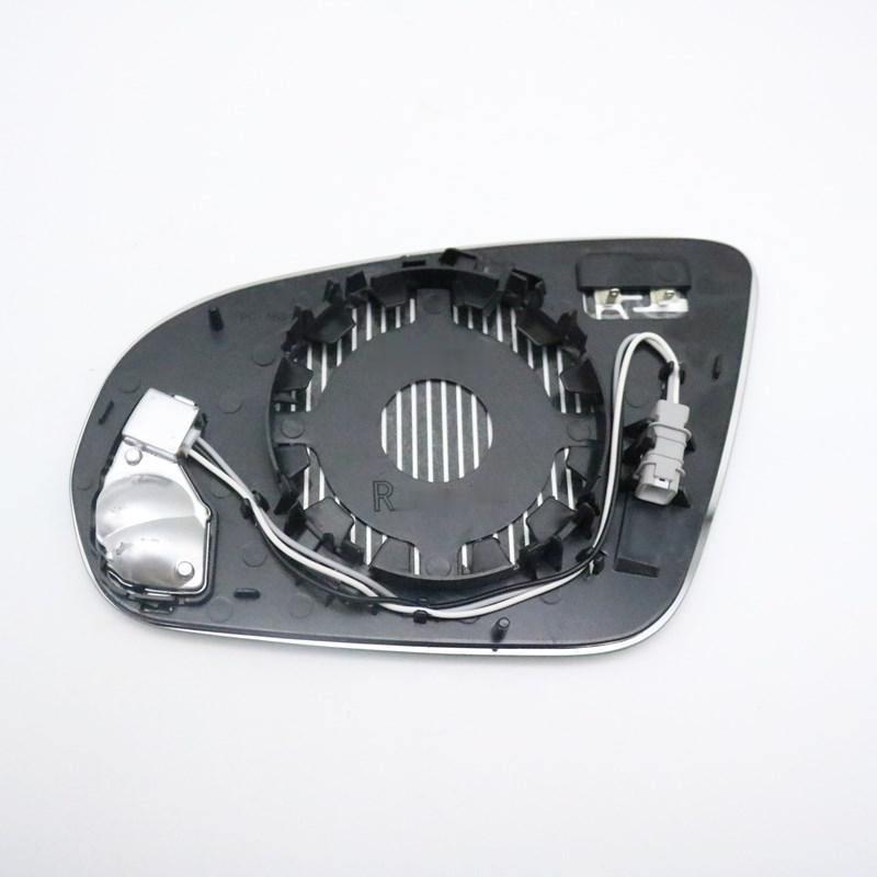 Auto Heated Blind Spot Warning Rear Mirror Glass LHD For Mercedes-Benz C E S GLC Class W205 W222 W217 W213 W238 2015-