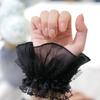 False Lace Cuffs Sweater Decorative Wristband Hoodie Flared Sleeves Detachable