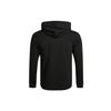 adidas Men's Black Hoodie with Large White Logo Print GP4875