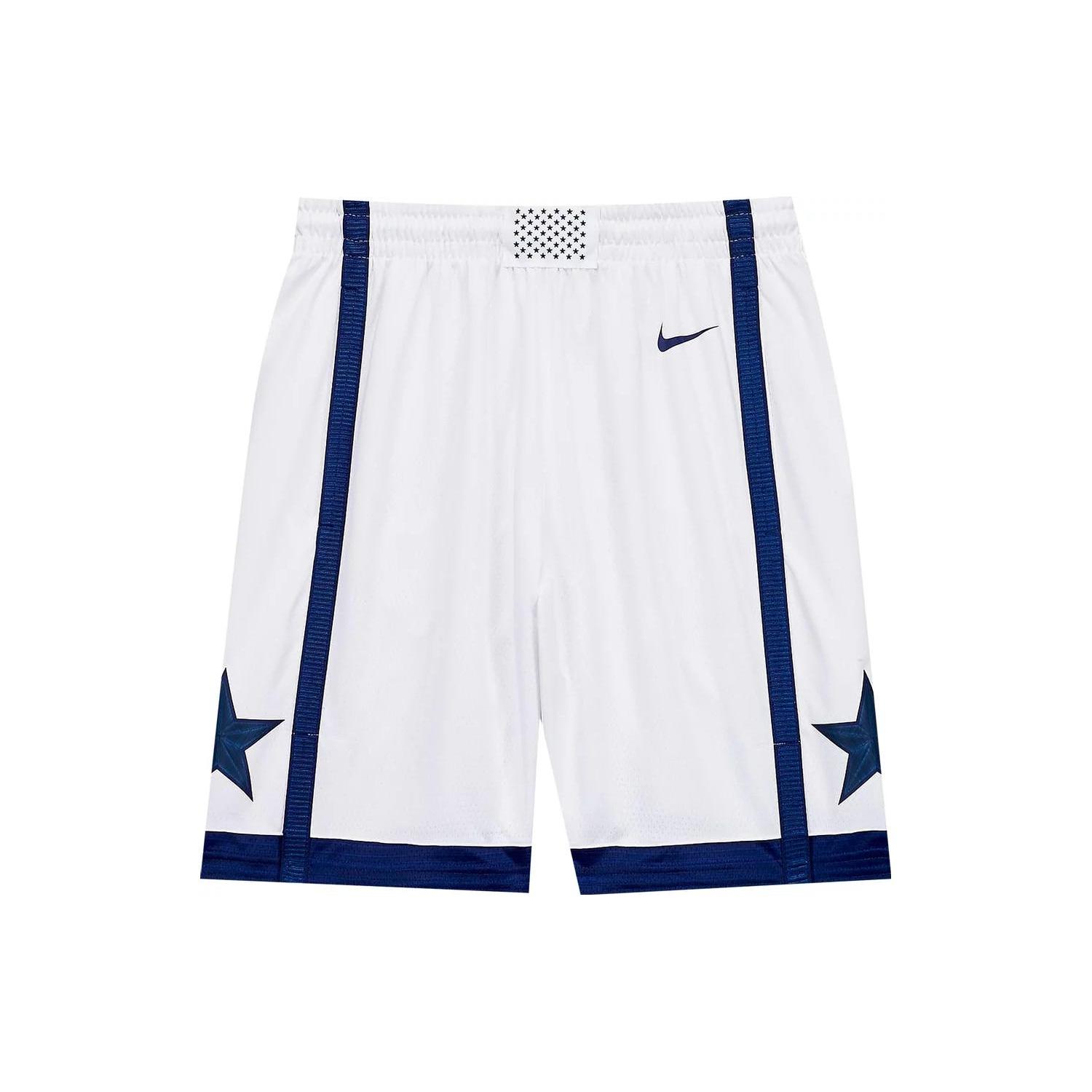

New Nike Team Usa Basketball Shorts Home CQ0185-100 L