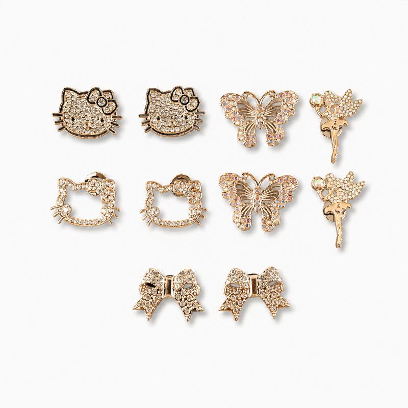 3D Cartoon Shoe Buckle Accessories: Cute DIY Detachable Decorative Flower Buckles for Shoes