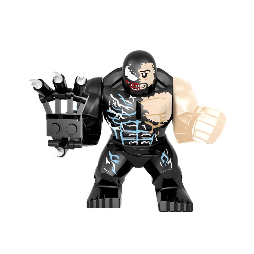 24 sztuki Superbohaterowie Venom Iron Man Spider-Man Hulk Hawkeye Superman Loki Deadpool Klocki Budowlane Figurki Zabawki