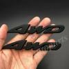 Metall Matt Schwarz 4WD V6 Oldtimer Kofferraum Emblem Abzeichen Aufkleber
