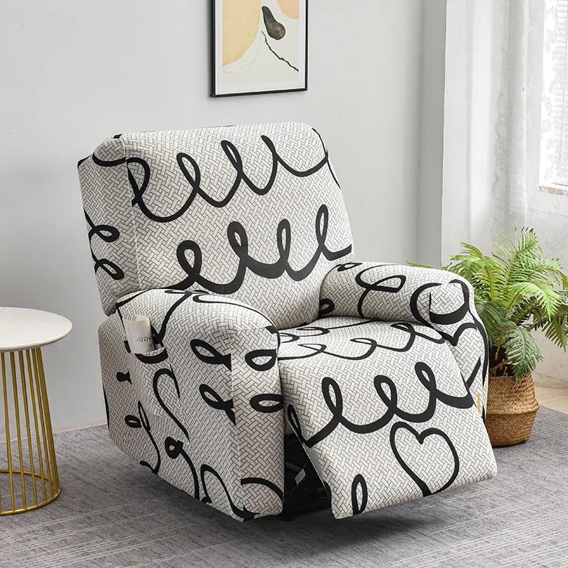 Recliner Slipcover Stretch Reclining Chair Cover Furniture Protector for Recliner Fitted Sofa Couch Cover Lazy Boy Chair Cover