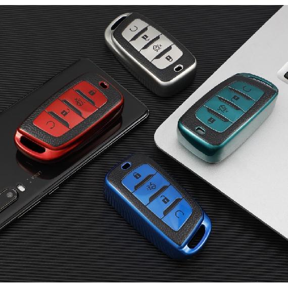 Suitable for Chang'ancs95Car Key sleevecs85CoupeBagcs35PlusCar Remote Control Buckle Key Case Cover