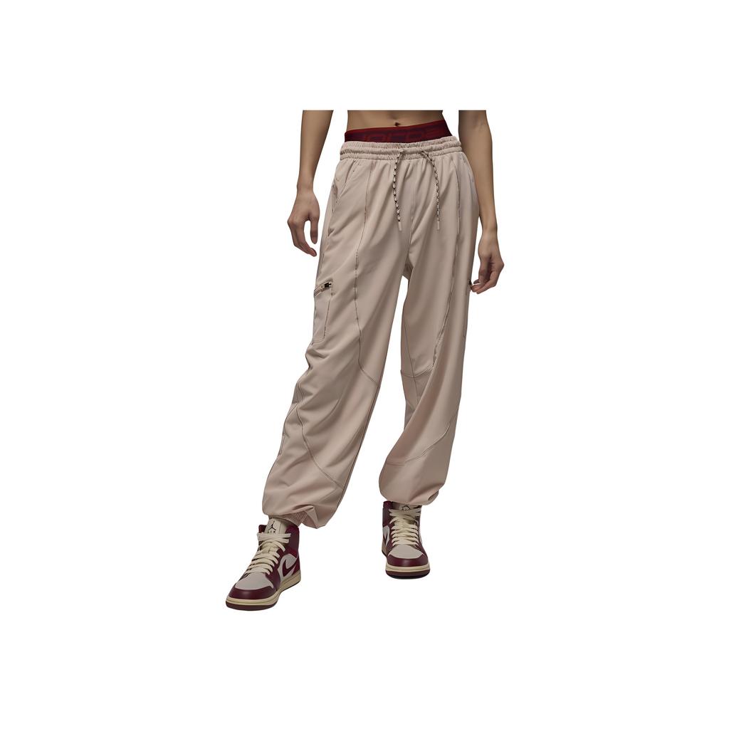 Jordan Solid Color Drawstring Jogger Knit Pants Women Bottoms Pink FB4660-207