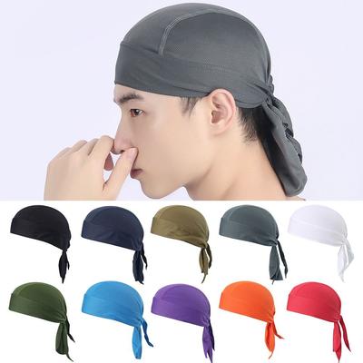 Summer Quick-Dry Riding Baseball Sport Bike Beanie Cycling Pirate Hat Running Cap Bandana Caps