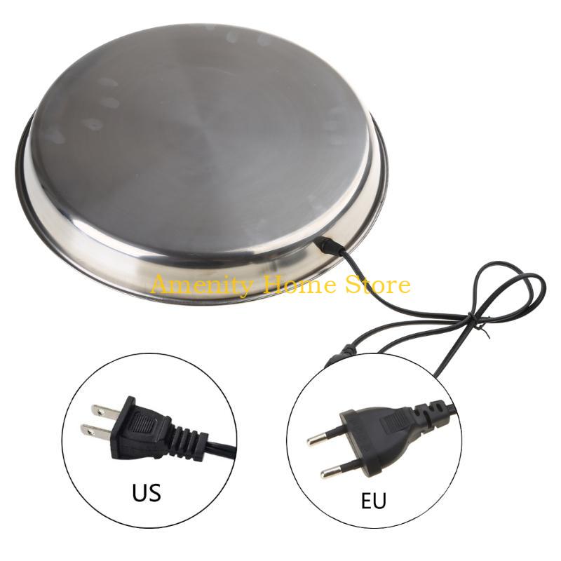 F26C Pet Poultry Drinker Heater Base for Chicken Water Heater for Winter Poultry Deicer Heated Base Durable