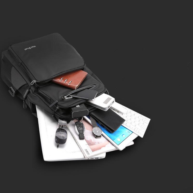 College 15.6" Laptop Backpack Large Capacity Waterproof Men Knapsack Unisex Fashion Computer School Bag Travel Bagpack Mochilas