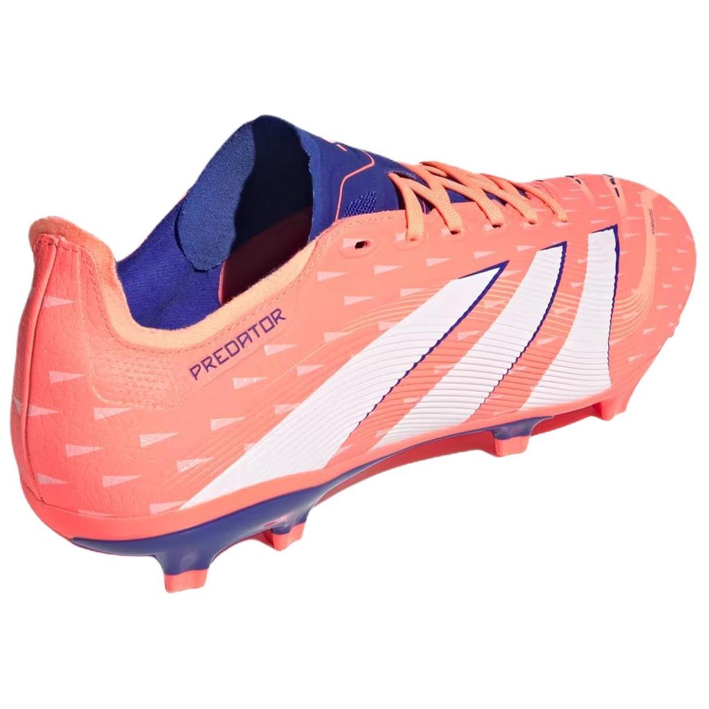 Adidas Predator League Comfortable MG FG Soccer Shoes Unisex Soccer Shoes White Orange JI1115