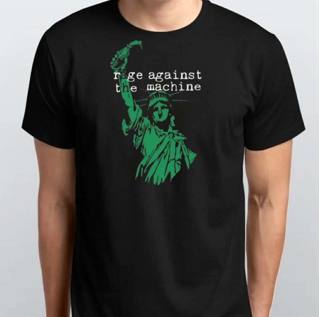

Rage Against The Machine Album Unisex 100% Cotton T-shirt Mens Tees Top S M L XL XXL 3 4 XL Black L