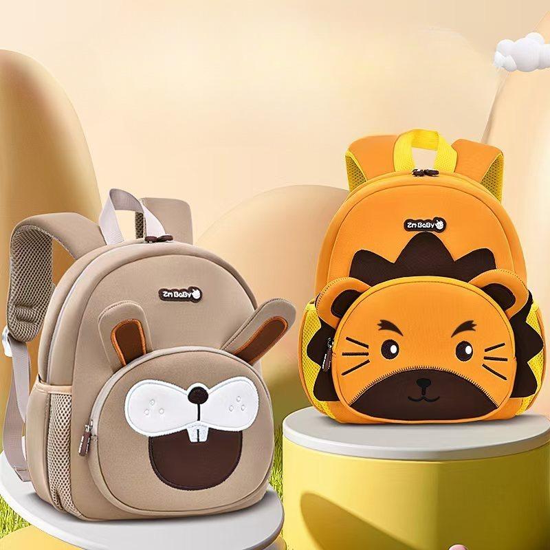Baby Kindergarten Schoolbag for Children Boys Girls 1-3 Years Old Cartoon Animal Backpack Cute Mini Lightweight Kids Backpack