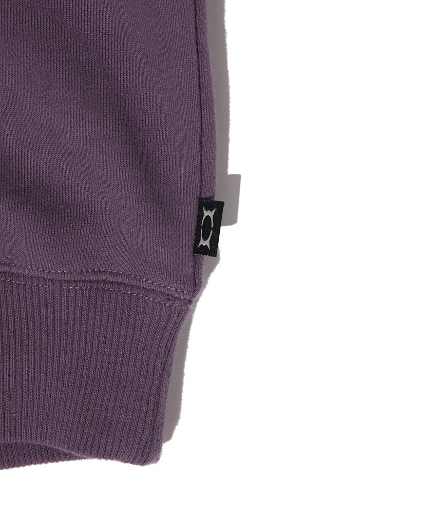 CRITIC Spike Wormhole Sweat Shirts Purple