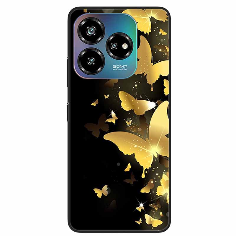 For ZTE Blade V60 Design 4G Case Soft TPU Silicone Back Cover for ZTE Blade V60 Vita / Nubia V60 Design Phone Cases Black Shells