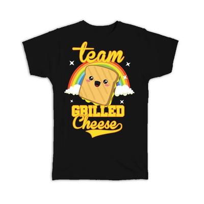 Geschenk-T-Shirt : Team Gegrilltes Käse Sandwich Für Heißes Sandwich Liebhaber Esser Teenager Kind