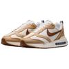 Nike Air Max Dawn Cushioning Low top Running Shoes Men's White Brown IR7542-121