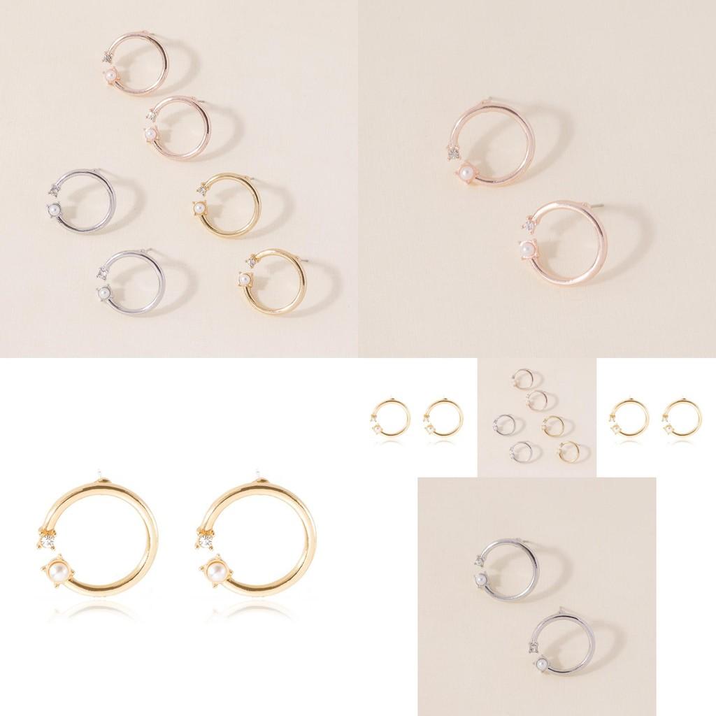 Round Pearl Stylish And Stud Earrings For Women Perfect For Weddings Birthdays Anniversaries And