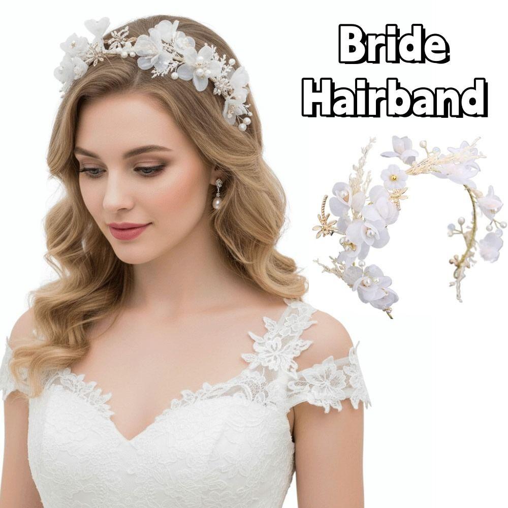 Flower Photography Headband Forest Wedding Hair Accessories Bride Headdress  Wedding Headwear