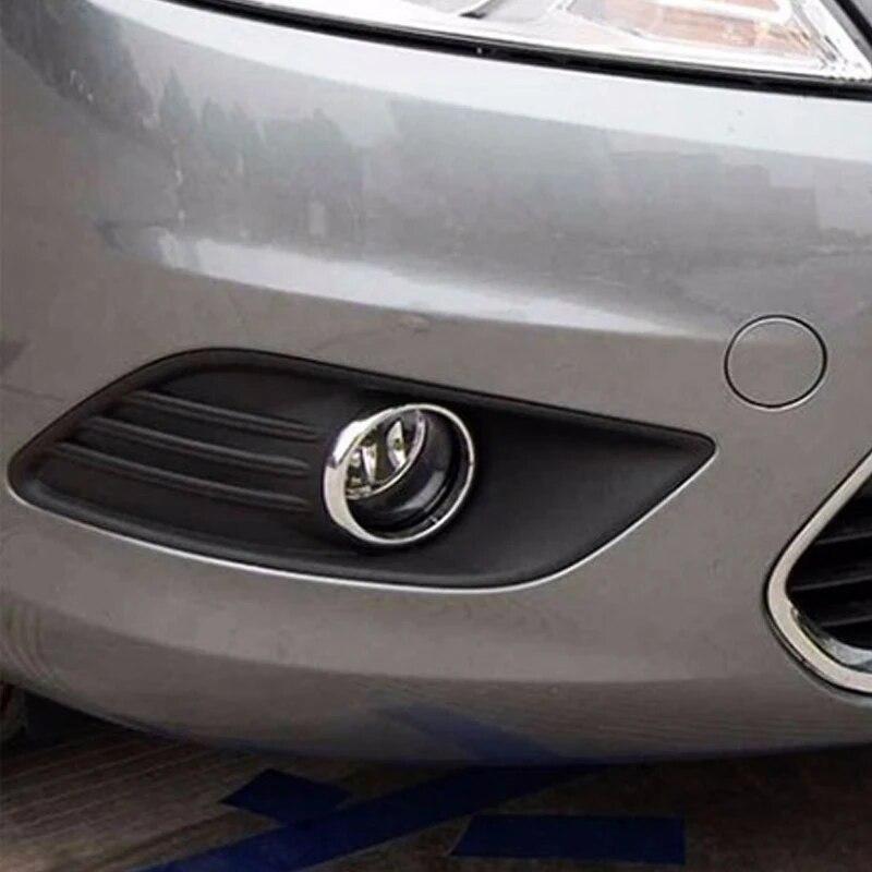 My Good Car ABS Chrome Front Head Fog Light Fog Lamp Lights Cover Sticker for Ford Focus 2 Mk2 2009 2010 2011 2012