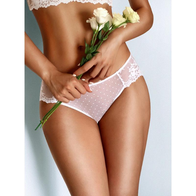 Evropská a americká krajka s nízkým pasem sexy perspektivní kalhotky kalhotky prodyšné dámské spodní prádlo