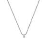 By Hyeres [925 Silver] Mini Stone Ball Chain Necklace (Silver) BH7N40709W9450
