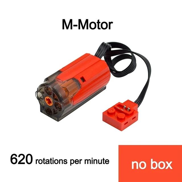 Technical Motor Parts Building Block Compatible Technical Mechanical Group MOC PF Power Function Upgrade XL-M-Servo Motor Leduo