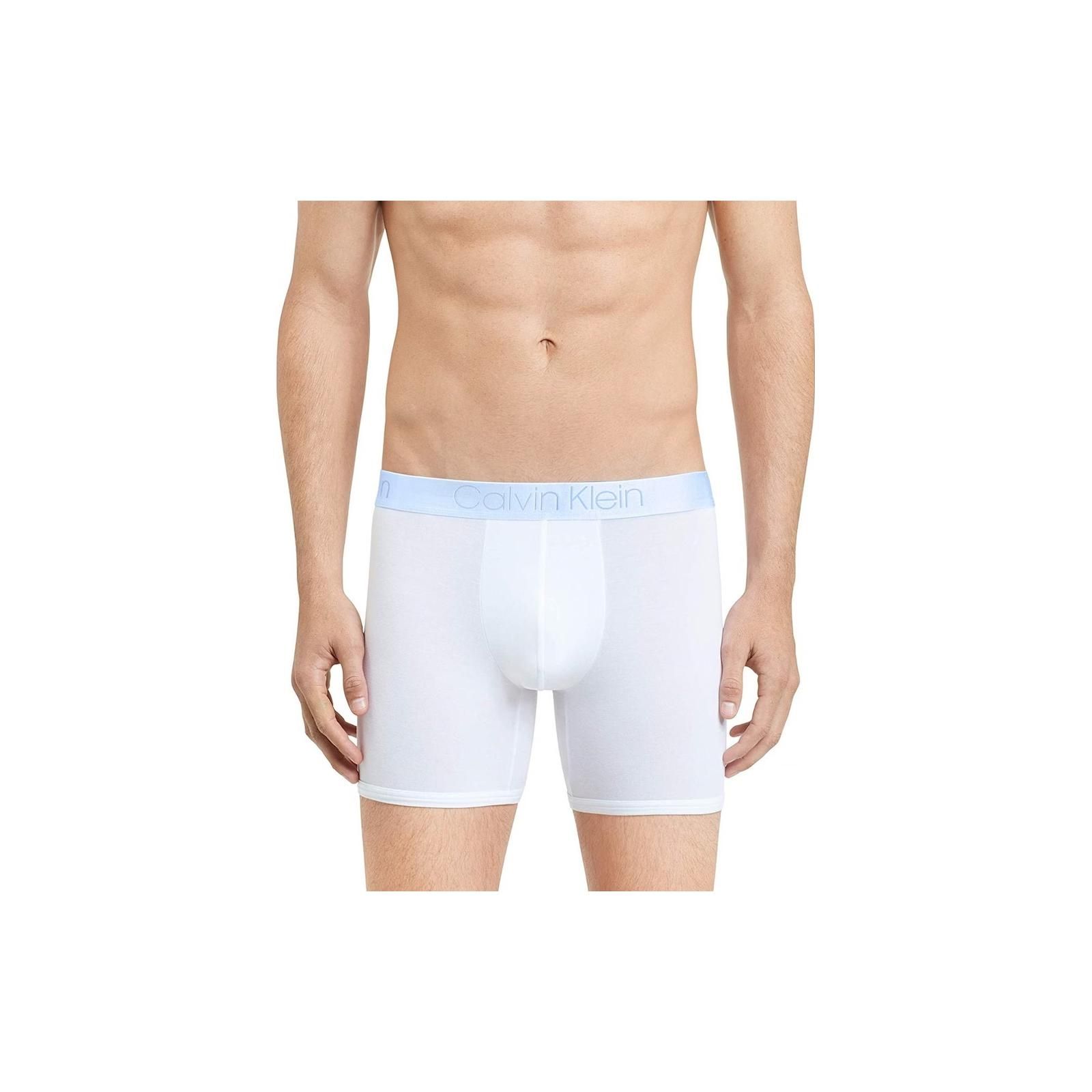 

Calvin Klein Solid Color Letter Logo Elastic Boxer Briefs Men underwear White NB1797-100 S