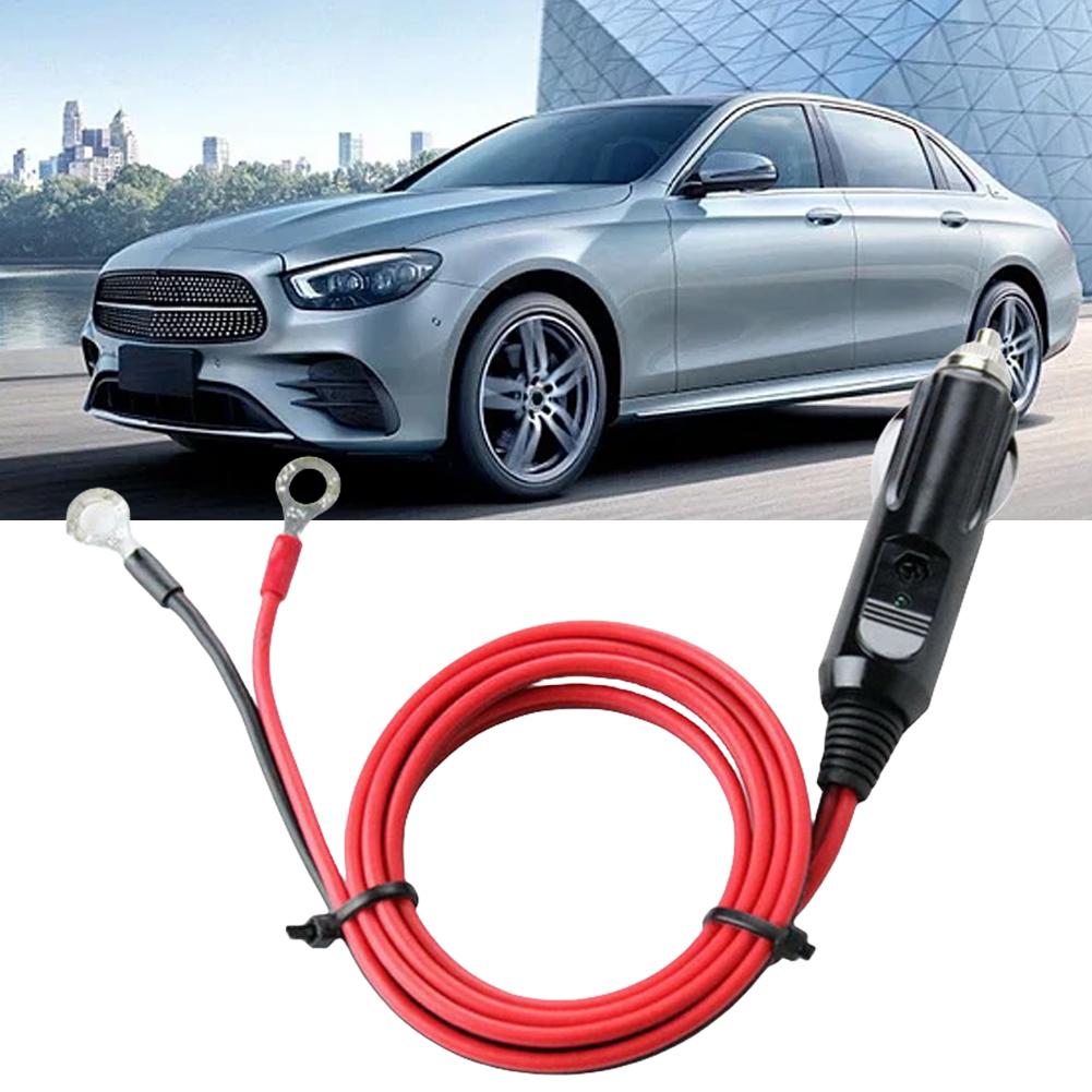 12-24V Car Male Plug Heavy Duty Cigaret Socket Adapter 10A Cigarette Lighter Adapter Power Cord To Auto Cigarette Lighter Socket