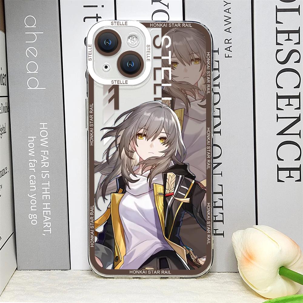 

Honkai Star Rail Sampo Jing Yuan Kafka Phone Case for IPhone 16 15 Pro Max 7 8 14 Plus 13Mini 12 11 X XS Soft Clear Cover Fundas For iPhone XR