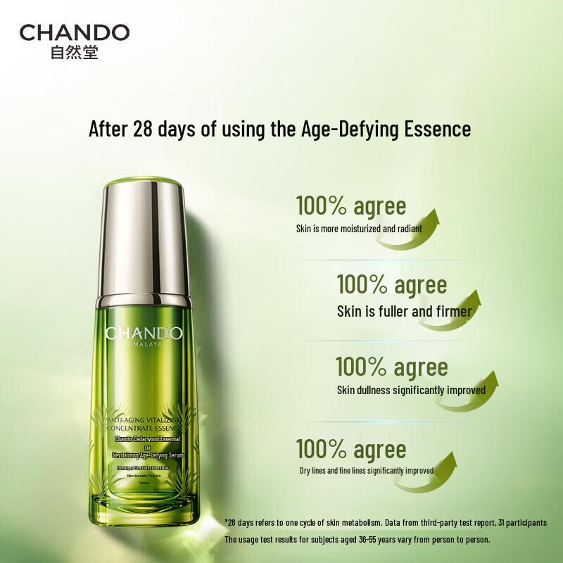 CHANDO Cedarwood Essential Oil Revitalizing Anti-aging Serum