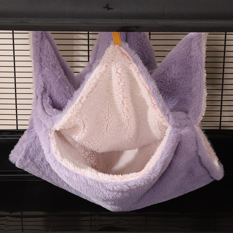 Small Pet Hammock: Cozy Autumn/Winter Sleep Sack for Sugar Gliders, Hamsters, and Squirrels