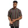 Urban Classics Mens Retro Stripe Oversized T-Shirt