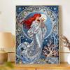 Disney 5d Diamond Painting, Ariel Mermaid Diamond Art Painting Diy Handmade Sticker Gift, Home Decoration Painting