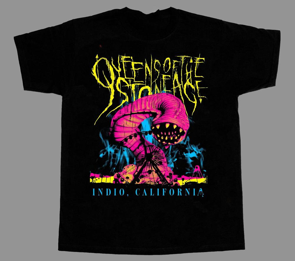 Collection Queens of the Stone Age Band Black Unisex T-Shirt Unisex T-Shirt XXXXL