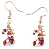 Kids Christmas Ear Stud Earrings Women Santa
