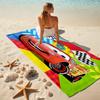 Lightning McQueen Beach Towel Outdoor Camping Beach Towel for Vacation Swim Outdoor Pool Absorbent Bath Towel