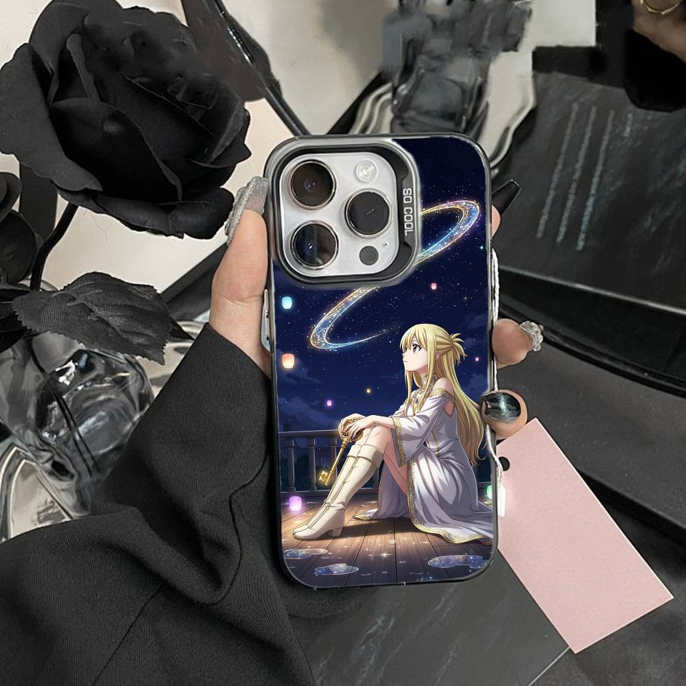 ANIME F-FAIRY TAIL Phone Case For IPhone 16 17 15 14 12 13 Pro Max Black Color Shockproof Cover