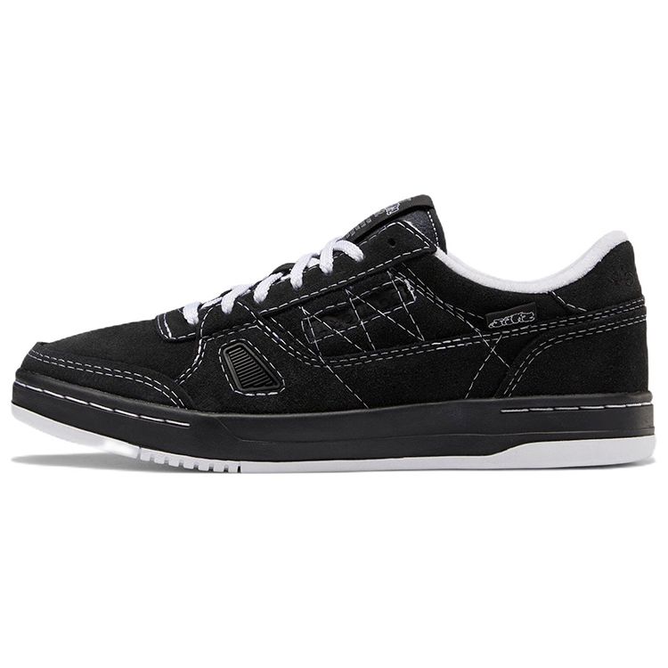 SNEEZE x Reebok Lt Court Low Top Skate Shoes Unisex Black GW9607 37.5