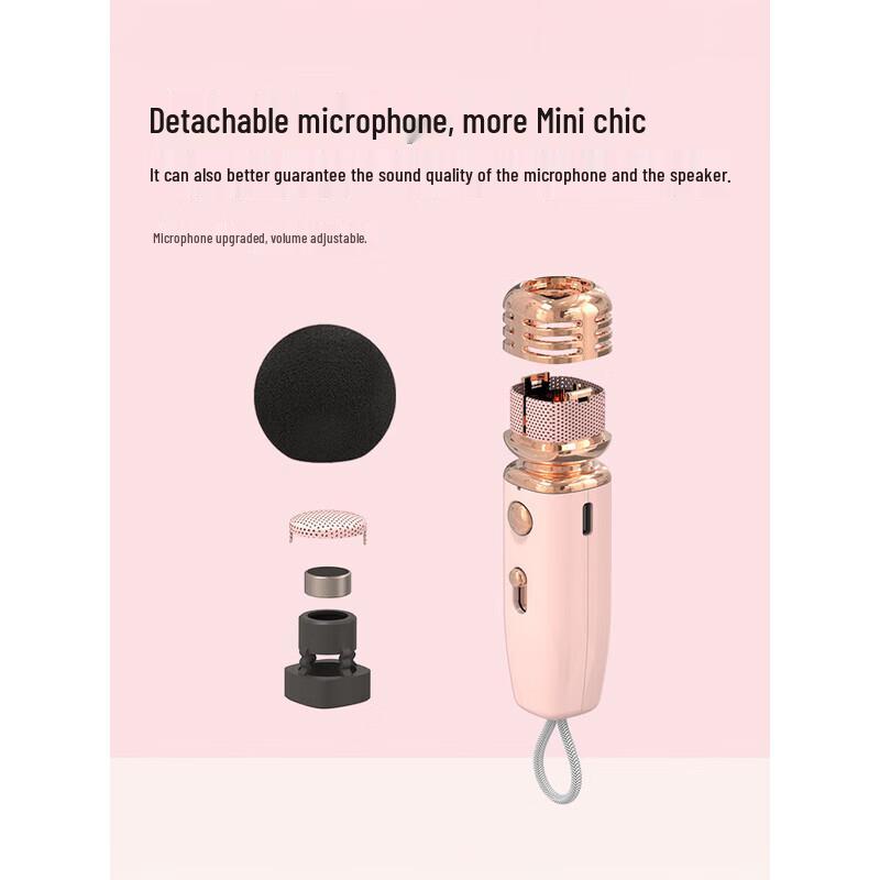 Divoom Ditoo-Mic Retro Pixel Bluetooth Speaker with KTV Microphone & Alarm CN plug (adapter included)