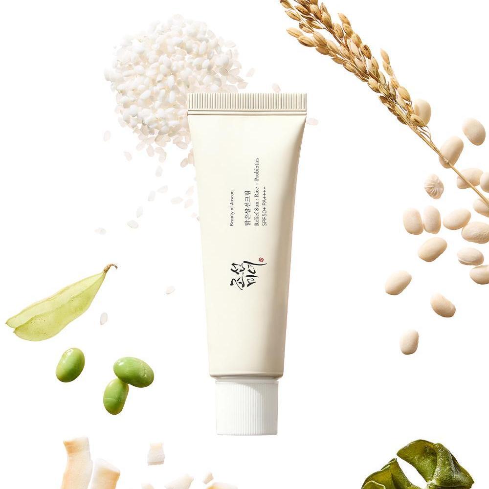 Beauty of Joseon Relief Sun SPF50 PA+++ Rice Probiotics Korean Sunscreen 50ml X2