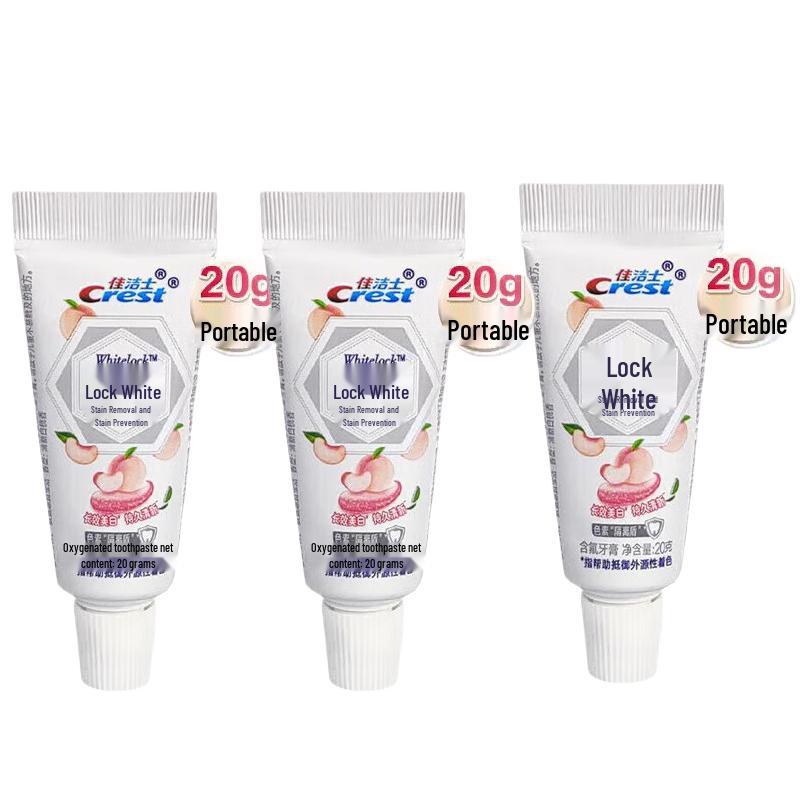 Crest Dual Color Whitening Toothpaste