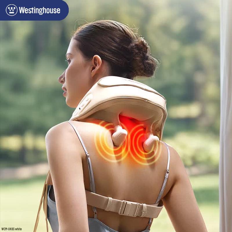 Westinghouse Shiatsu Neck and Shoulder Massager with Heat CN plug (adapter included)
