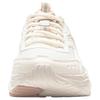 Li Ning Sports Life Collection Textile, Synthetic Leather Cushioning Low top Chunky Sneakers Women's Beige AGCV434-2